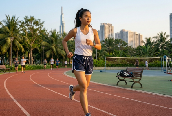 quần đùi thể thao nữ